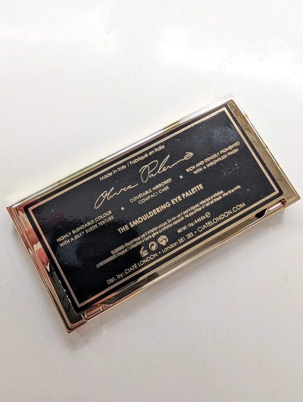 Ciate London Olivia Palermo The Smoldering Eye Palette Collectible Rare NWT